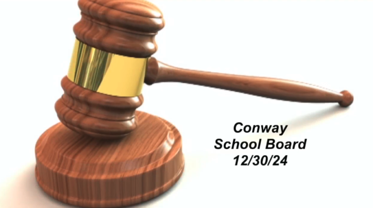 Conway School Board (12/30/24)
